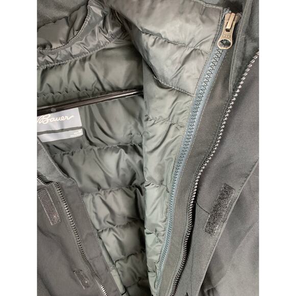 Eddie Bauer WeatherEdge Plus 3‑in‑1 Down Insulated Jacket Men’s Medium Black - Picture 10 of 13